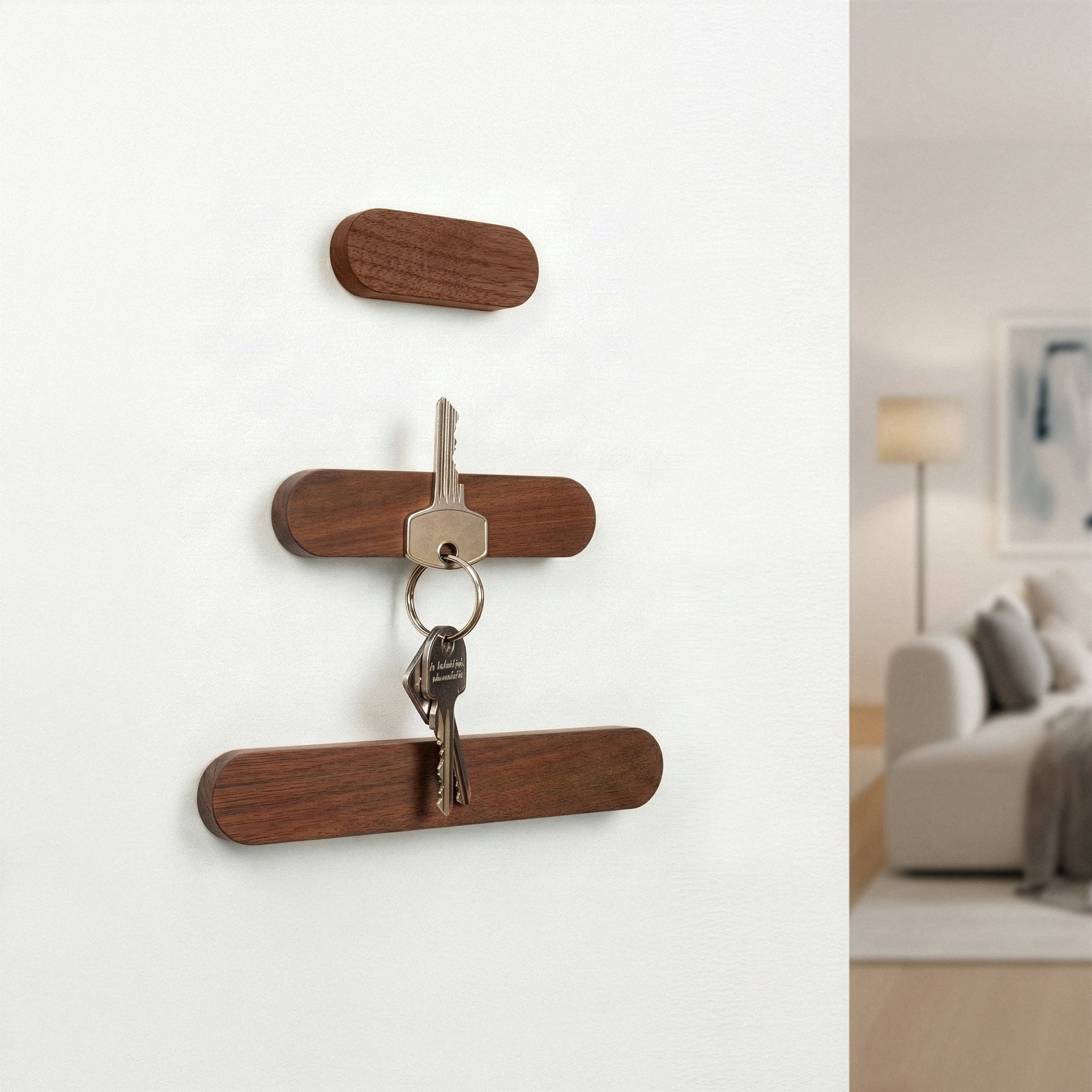 Linea - Handgemaakte Sleutelhouder