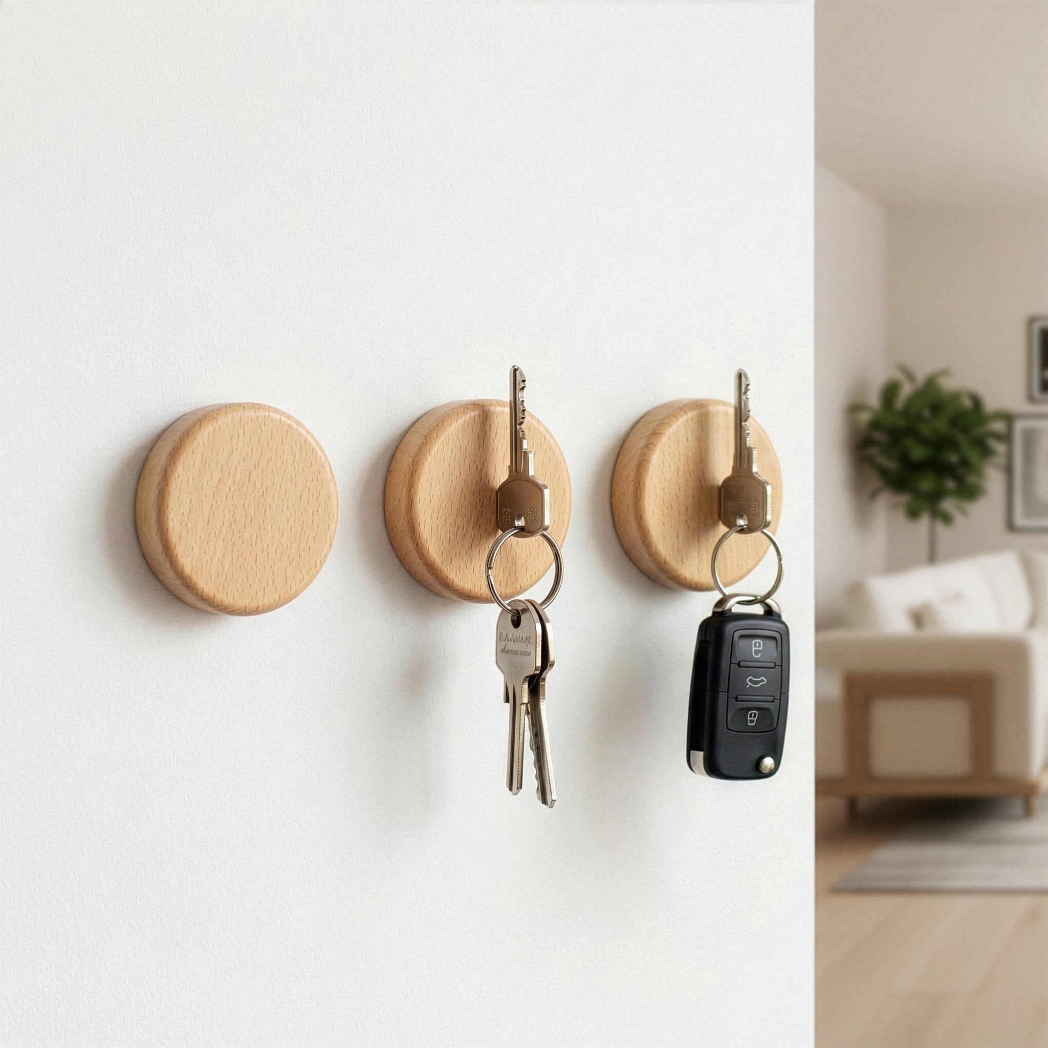 Luno - Handgemaakte Sleutelhouder