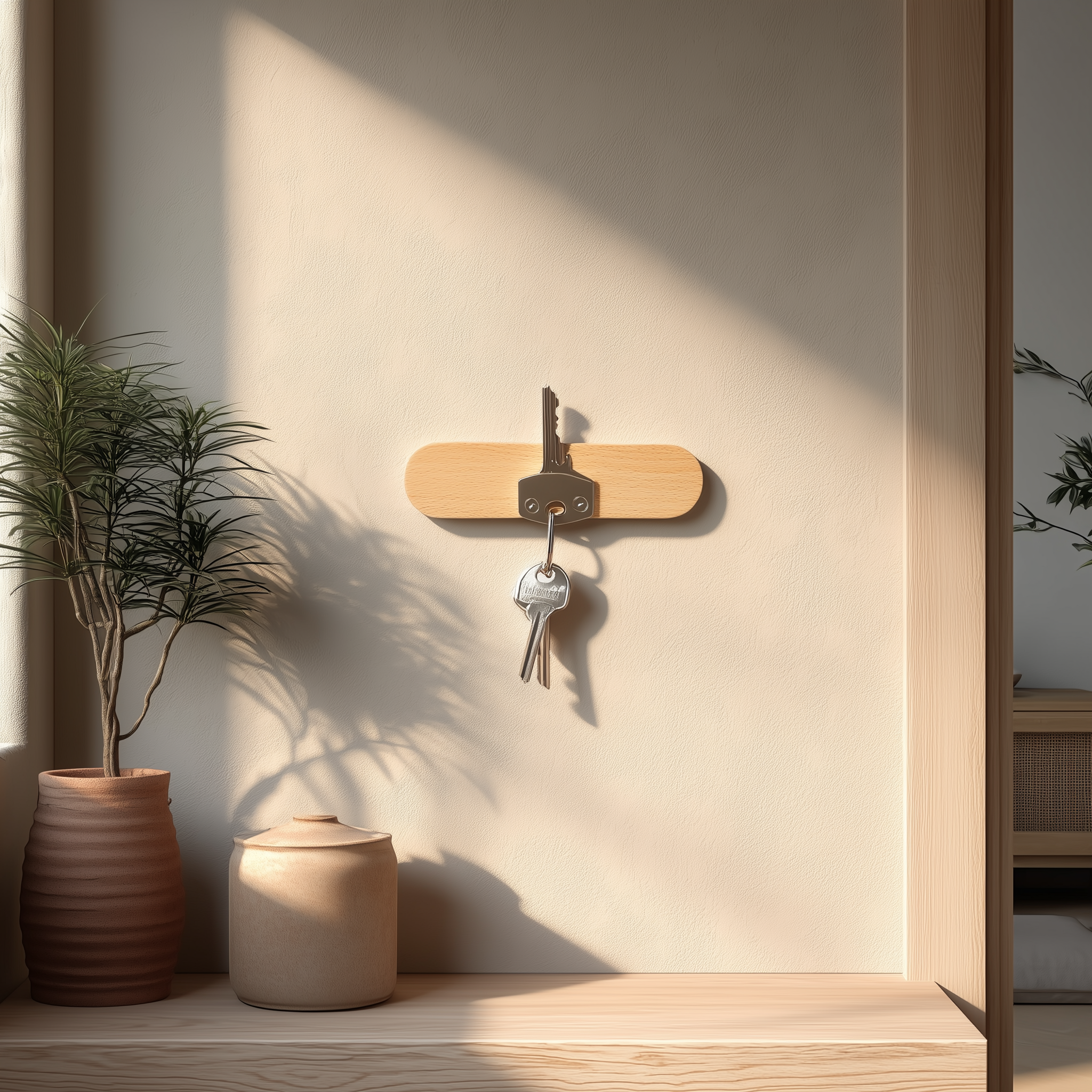 Linea - Handgemaakte Sleutelhouder