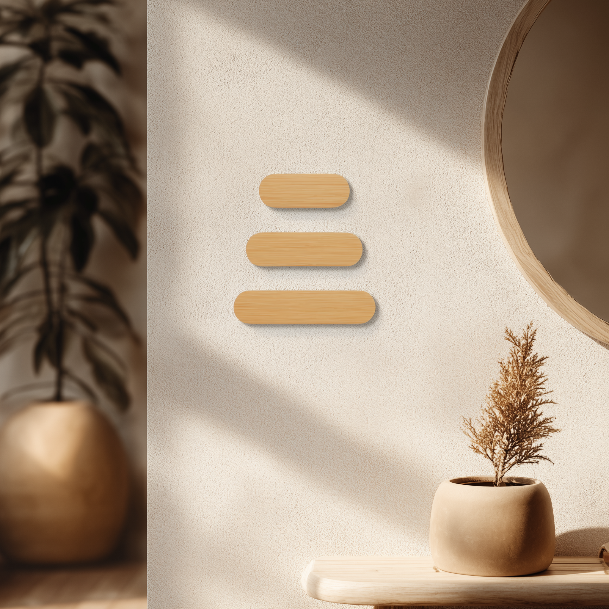 Linea - Handgemaakte Sleutelhouder